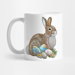 Easter Bunny Zentangle Mug